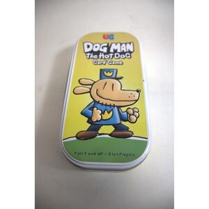 Dog Man The Hot Dog Card Game Tin Complete Ages 5 Up 2 to 4 Players